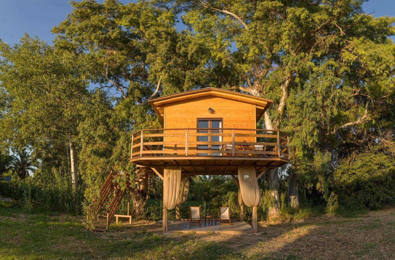 River Treehouse Laganas Bagian luar foto